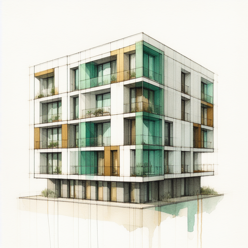 squareworx architectural sketch